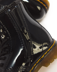 Toddler 1460 Patent Leather Lace Up Boots