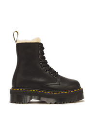 Jadon Boot Leather Faux Fur Lined Platforms