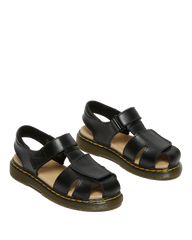 Junior Moby II Leather Velcro Sandals
