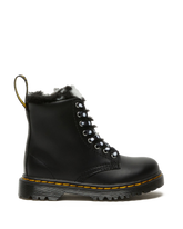 Toddler 1460 Serena Faux Fur Lined Leather Lace Up Boots