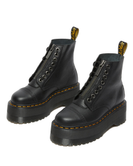 Sinclair Max Pisa Leather Platform Boots