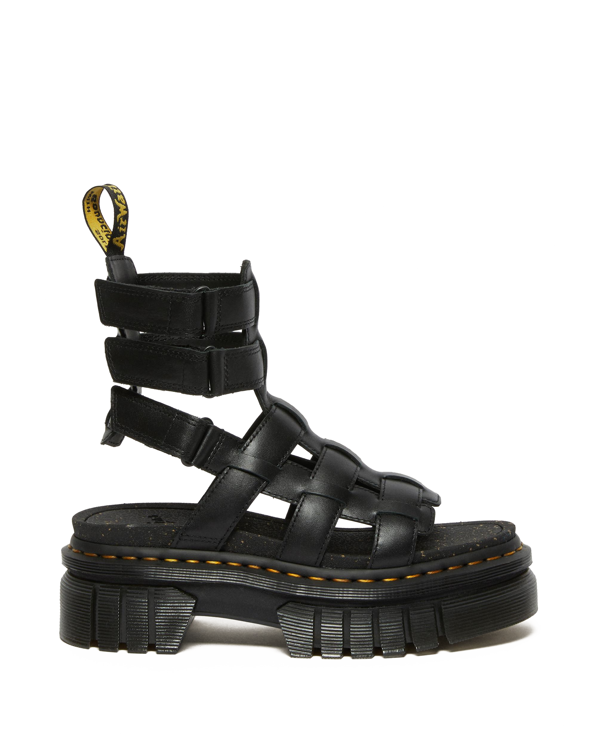 Ricki Nappa Lux Leather Platform Gladiator Sandals
