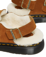 Jorge Made in England Shearling Slingback Mules