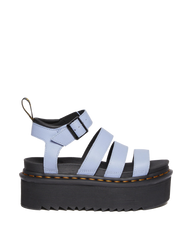 Blaire Pisa Leather Platform Strap Sandals