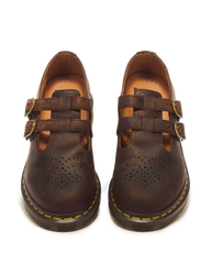 8065 Crazy Horse Leather Mary Jane Shoes