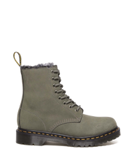 1460 Serena Faux Fur Lined Nubuck Lace Up Boots