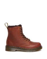 1460 Serena Junior 8 Eye Republic WP Leather Lace Up Boots