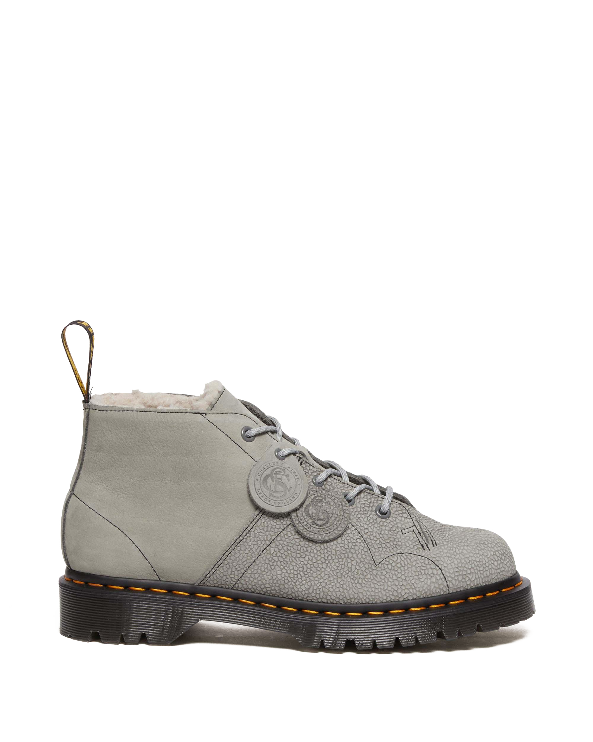 Church Nubuck & Pebble Leather Monkey Boots