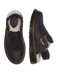 Jorge II Faux Fur Lined Slingback Mules