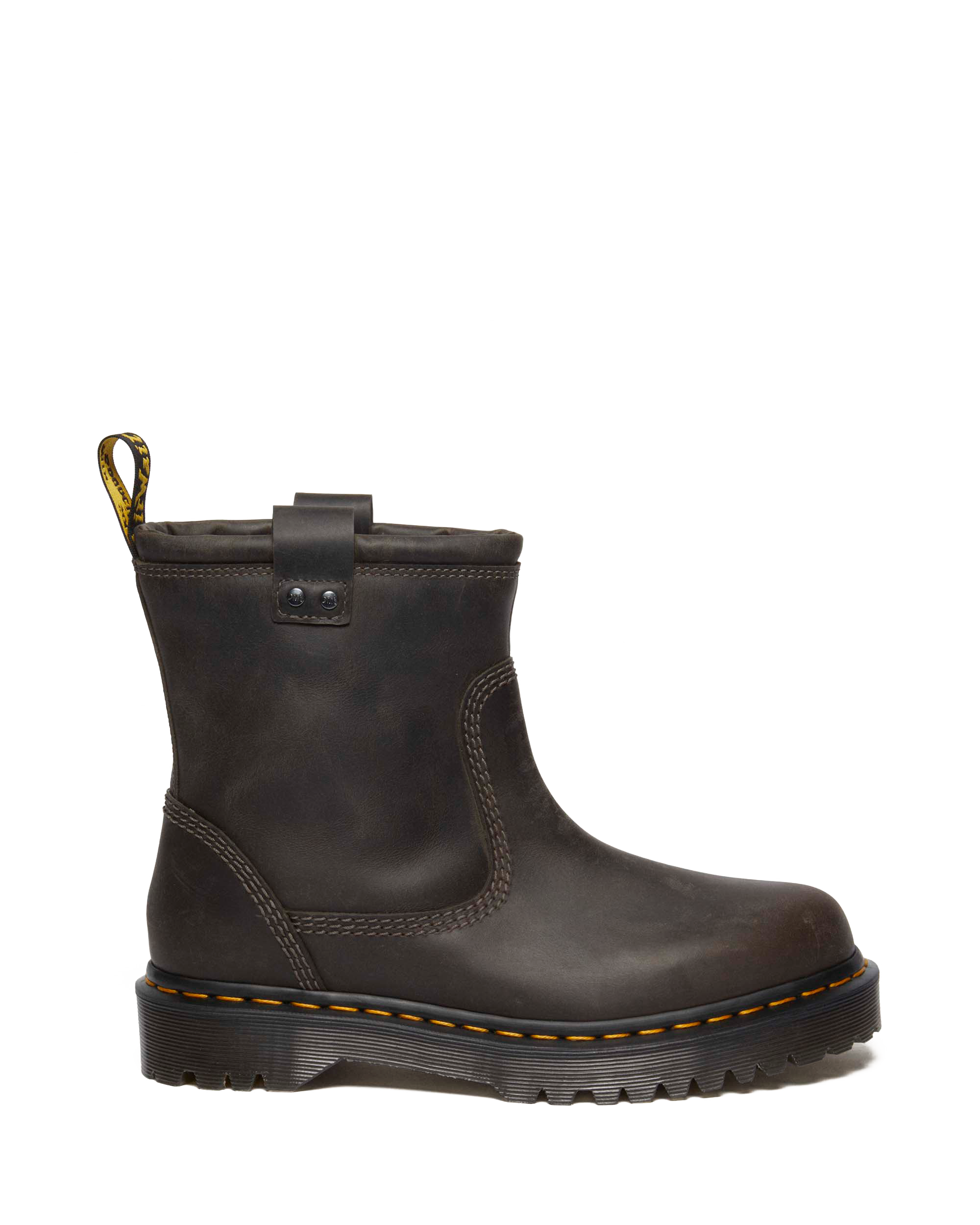 Anistone Lo Leather Biker Boots