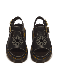 Dunnet Flower Full Grain Leather Sandals