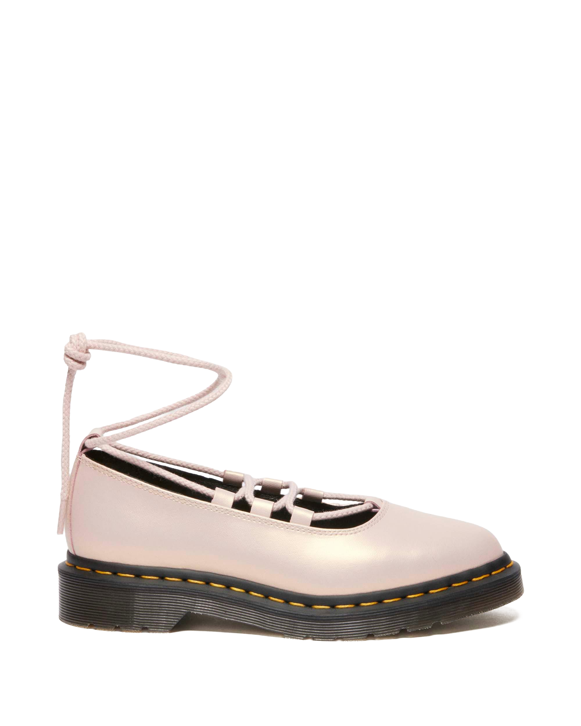 Elphie II iridescent leather ballet flats
