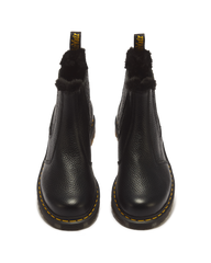 2976 LEONORE II FAUX FUR LINED SOFT LEATHER CHELSEA BOOTS