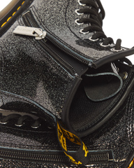 JUNIOR 1460 GLITTER PATENT LEATHER BOOTS