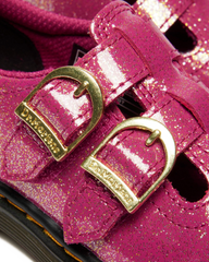TODDLER 8065 GLITTER PATENT LEATHER MARY JANE SHOES