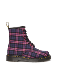 1460 Tartan Lace Up Boots