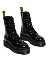 JADON HI STUDDED BUTTERO LEATHER PLATFORM BOOTS