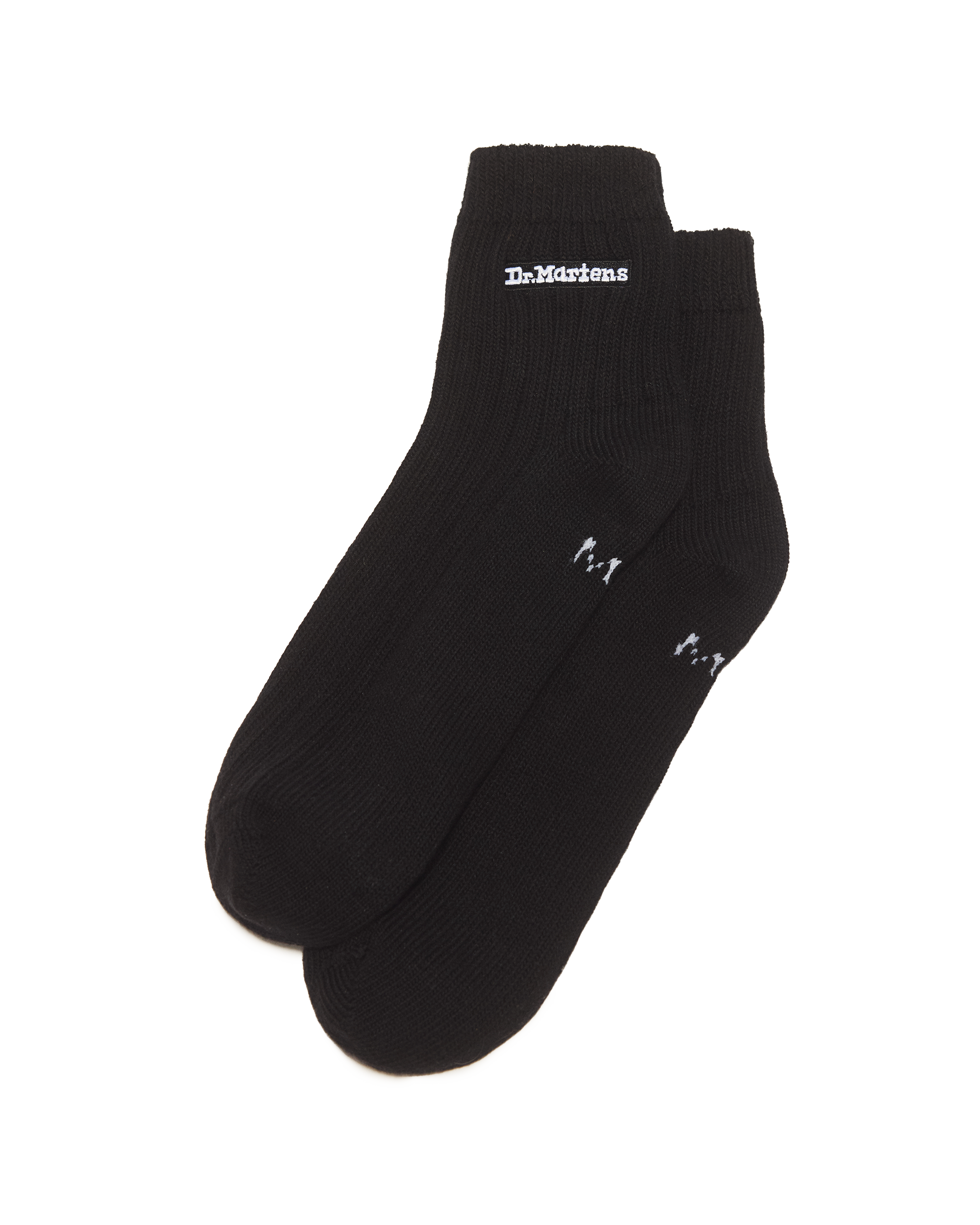 Short Athletic Logo Organic Cotton Blend Socks