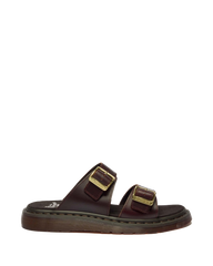 Josef Two Strap Atlas Leather Sandals