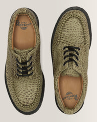 Lowell Hair On Leather Moc Toe Shoes