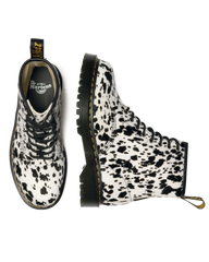 1460 Bex Dalmatian Hair On Leather Boots