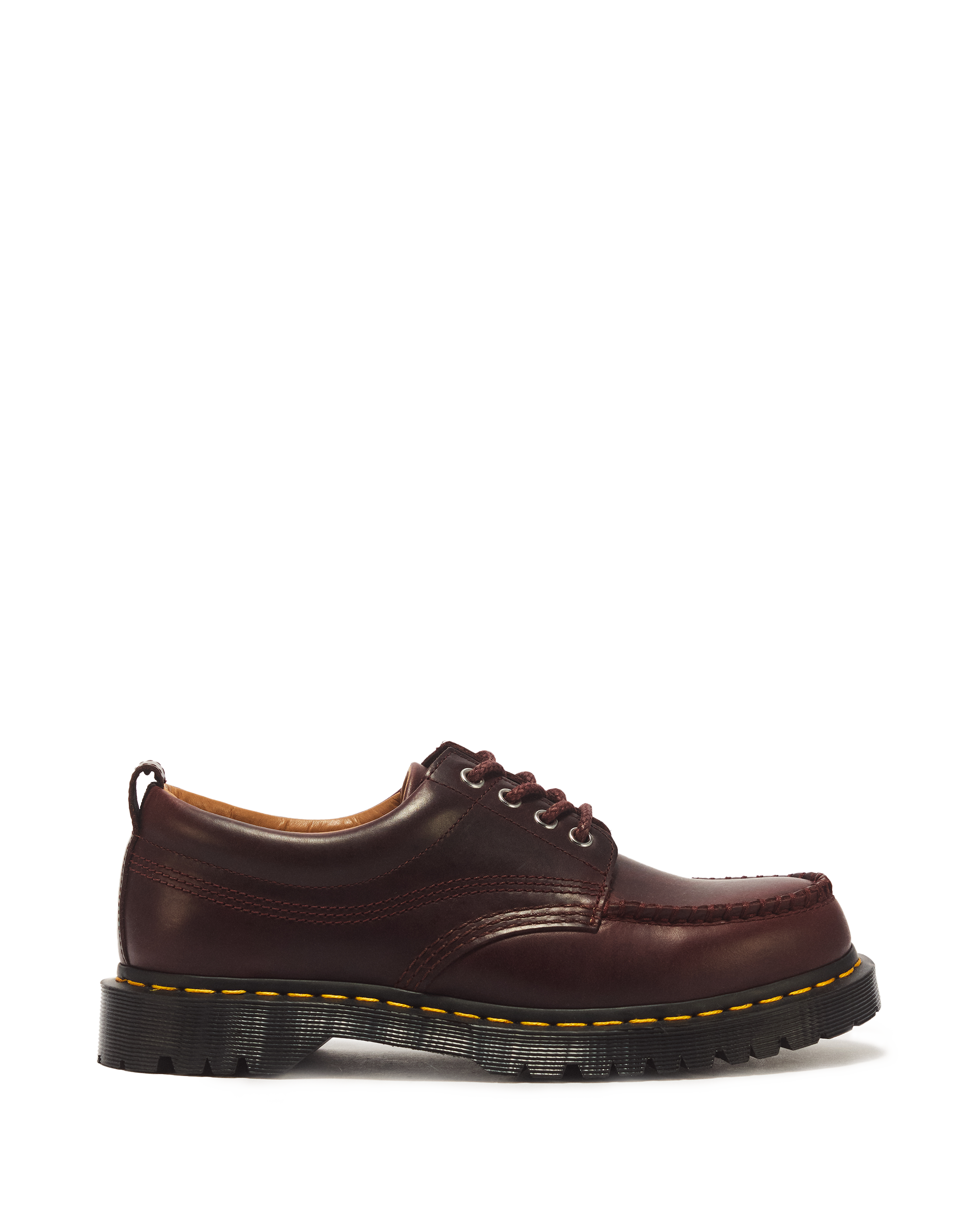 Lowell 4 Eye Mayhem Leather Moc Toe Shoes