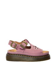 Dunnet Flower Nubuck Platform Sandals