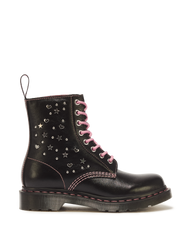 1460 Pascal Hearts & Stars Leather Lace Up Boots