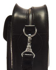 Kiev Leather Hardware Heart Shaped Bag