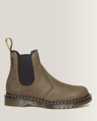 2976 Fleece Lined Leather Chelsea Boots