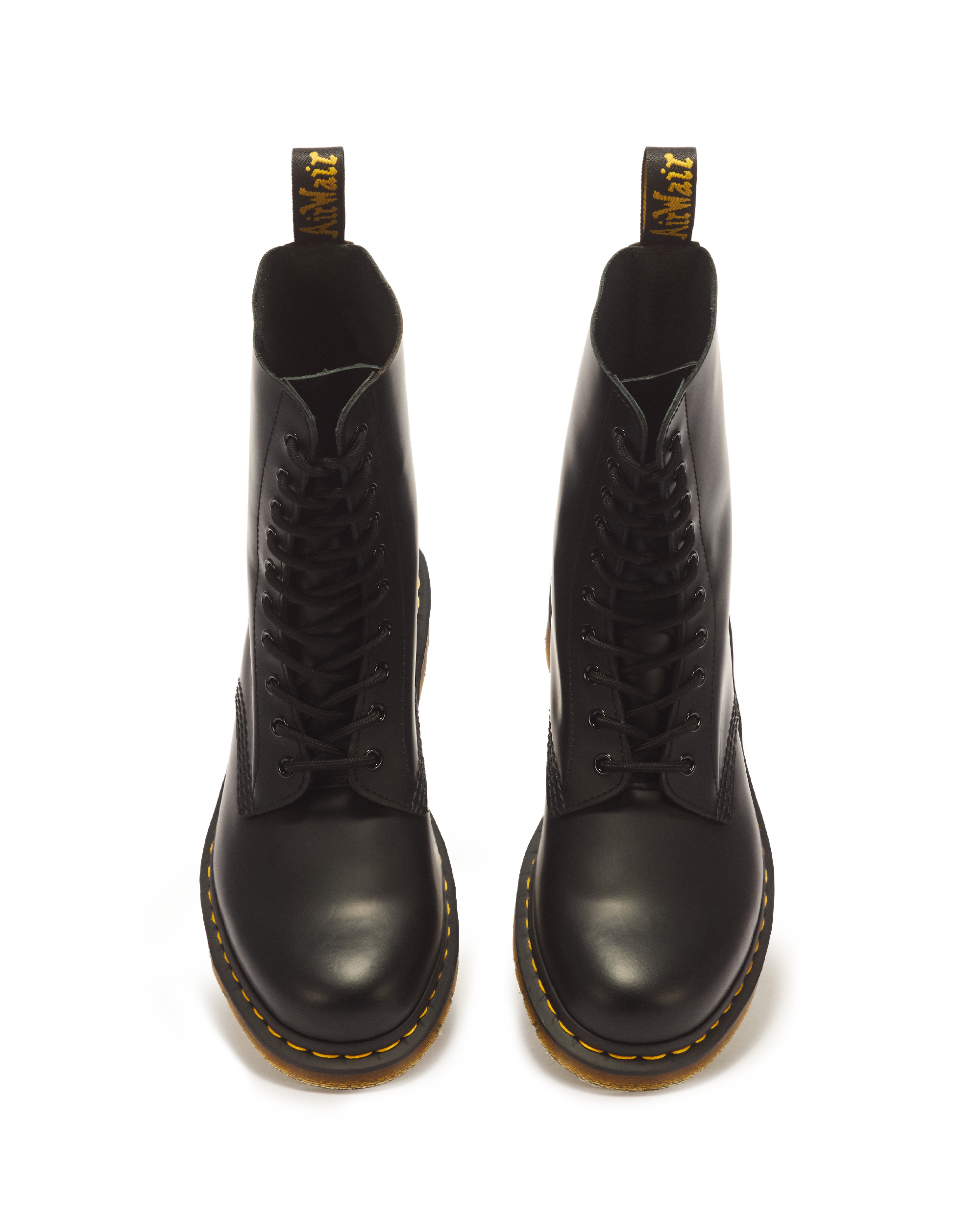 1490 Smooth Leather Mid Calf Boots