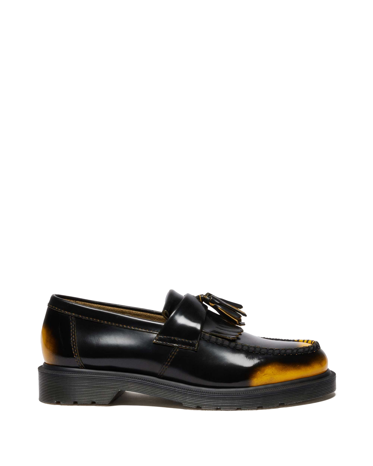 Adrian Tassel Arcadia Rub Off Leather Loafers