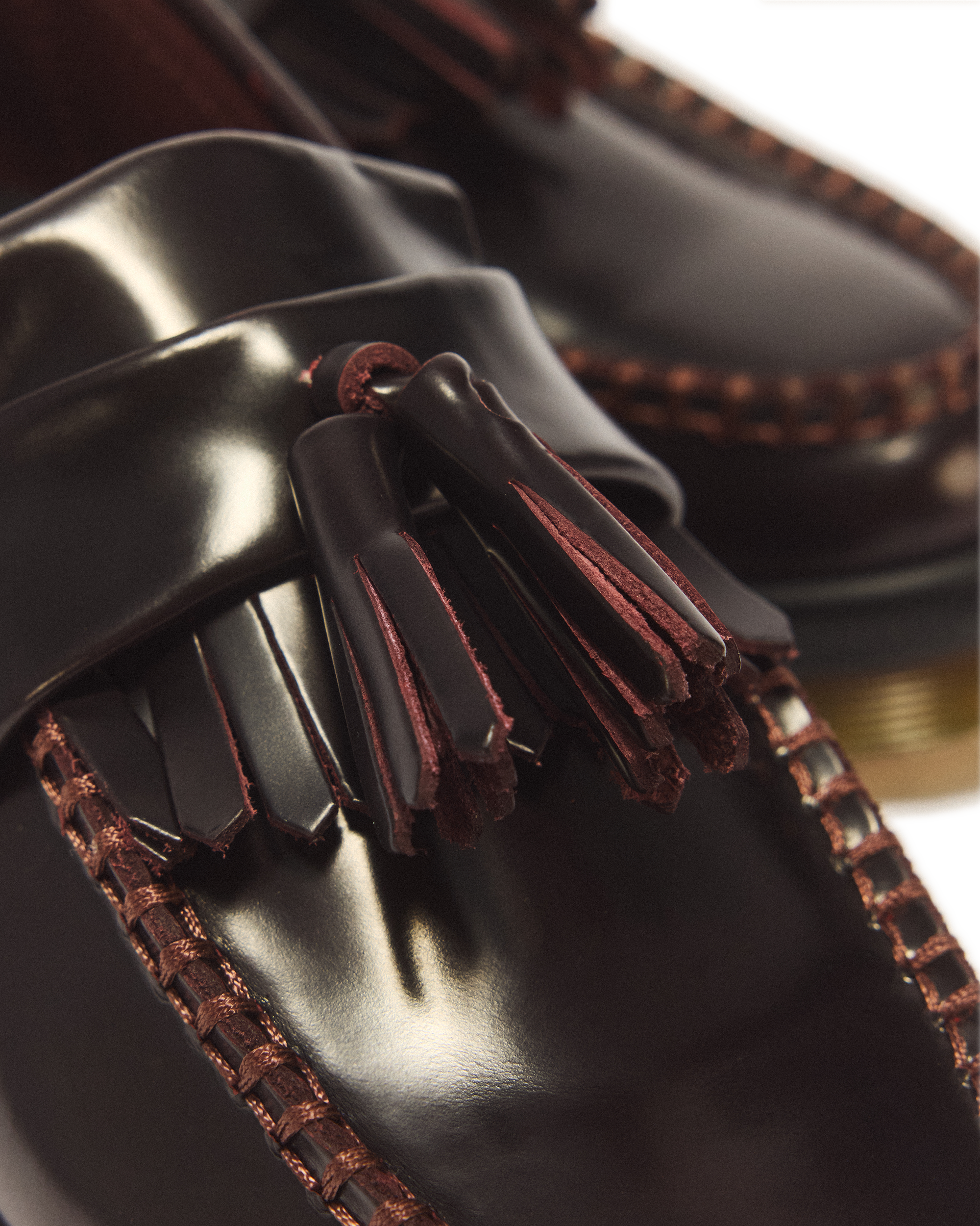 Adrian Arcadia Leather Tassel Loafers