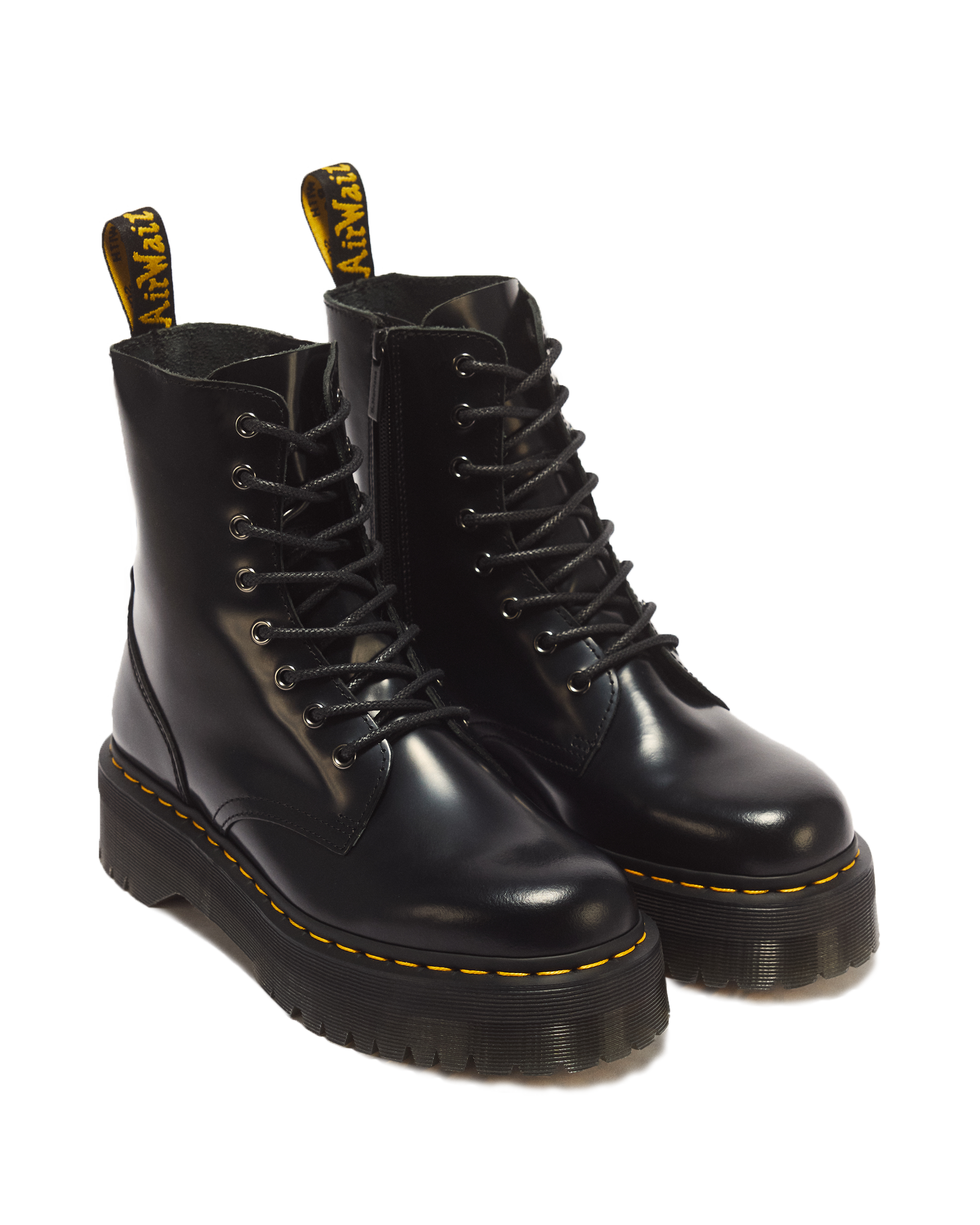 Jadon Boot Smooth Leather Platforms