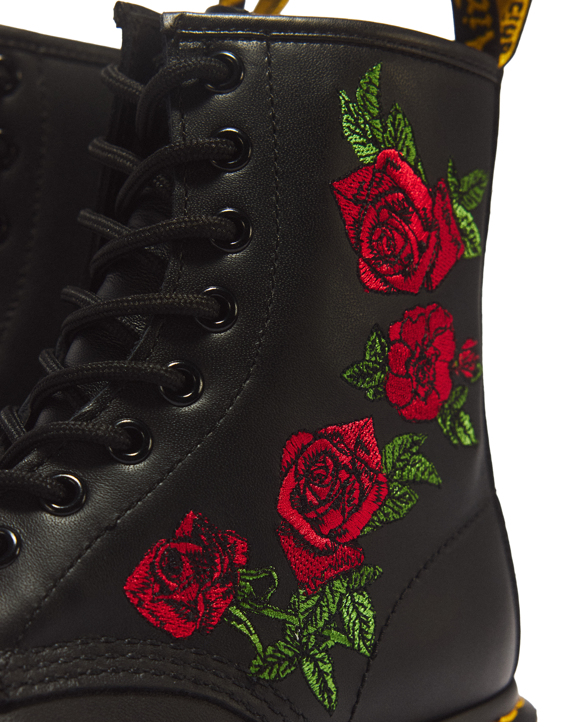 1460 Vonda Floral Leather Lace Up Boots