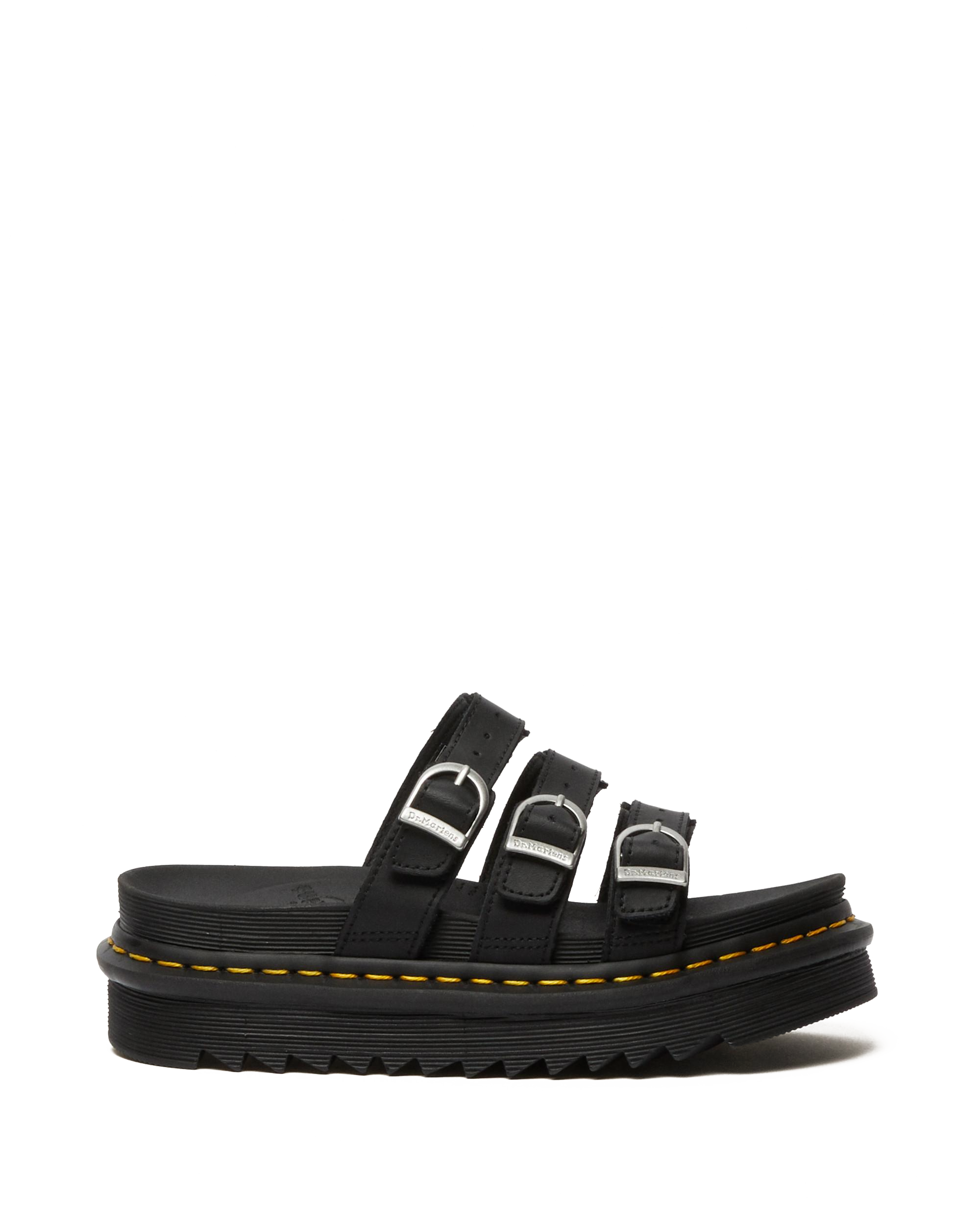 Blaire Leather Slide Sandals