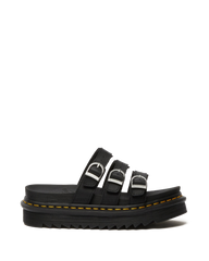 Blaire Leather Slide Sandals