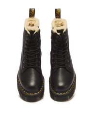 Jadon Boot Leather Faux Fur Lined Platforms