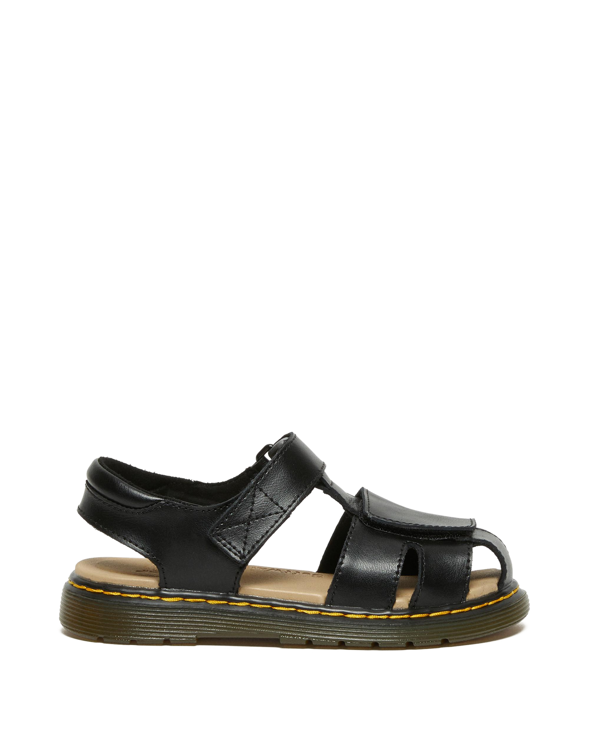 Junior Moby II Leather Velcro Sandals