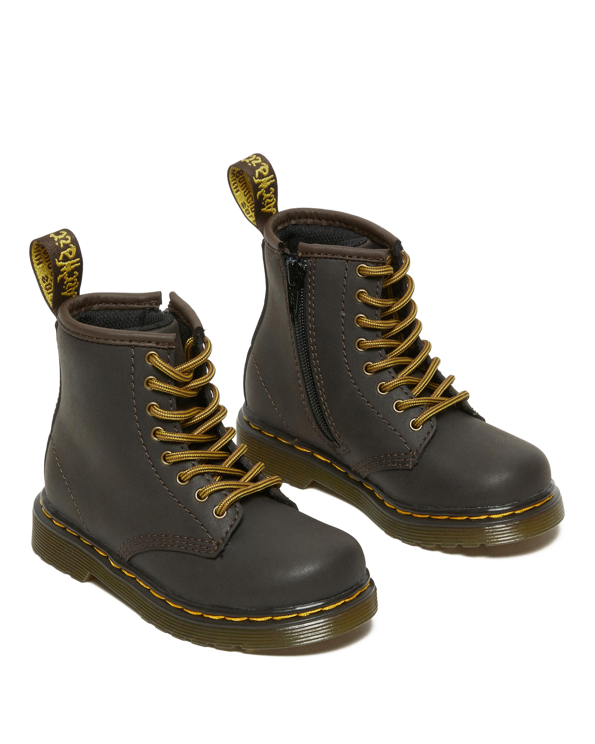 Toddler 1460 Wildhorse Leather Lace Up Boots