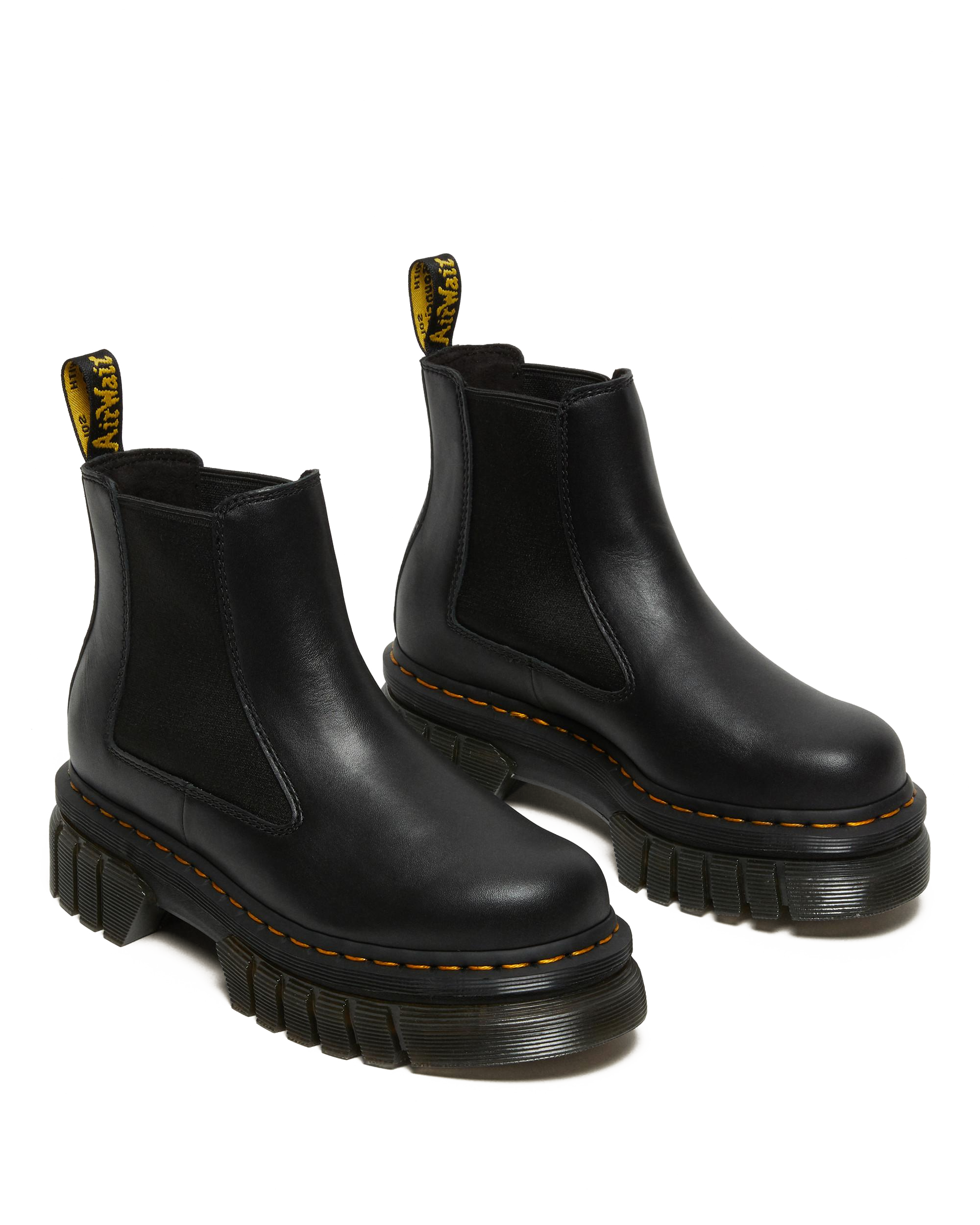 Audrick Nappa Leather Platform Chelsea Boots