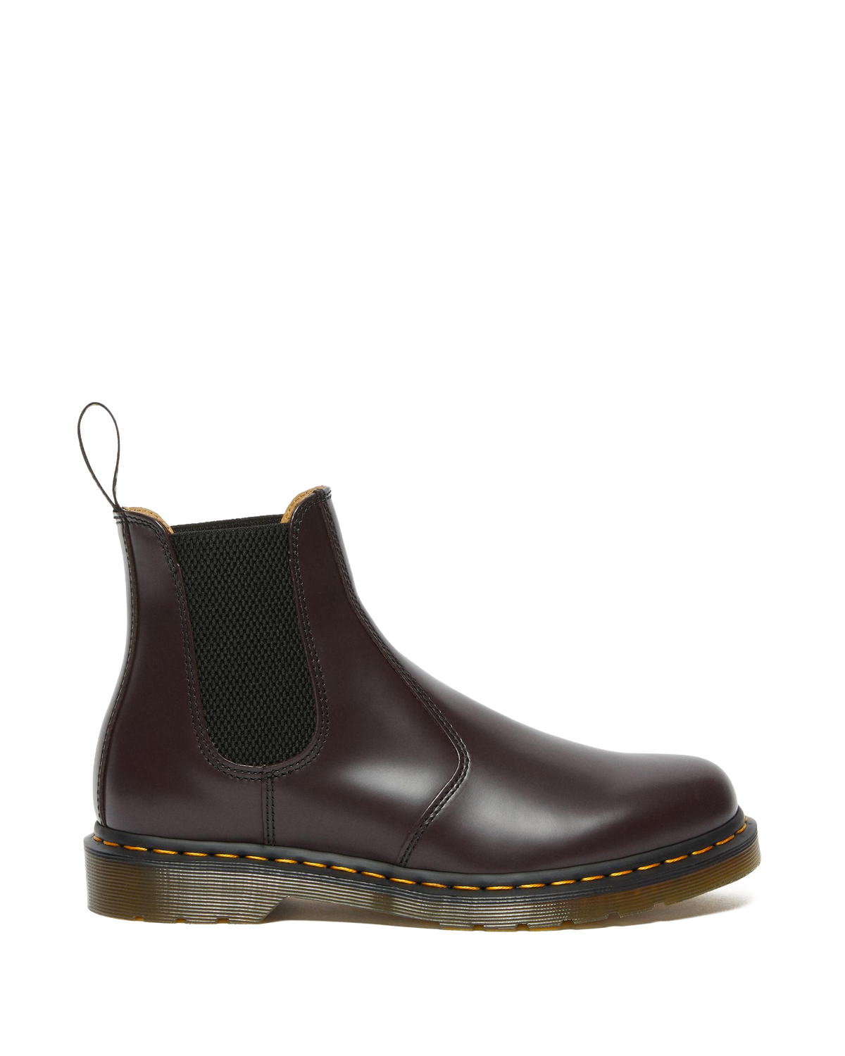 2976 Yellow Stitch Smooth Leather Chelsea Boots