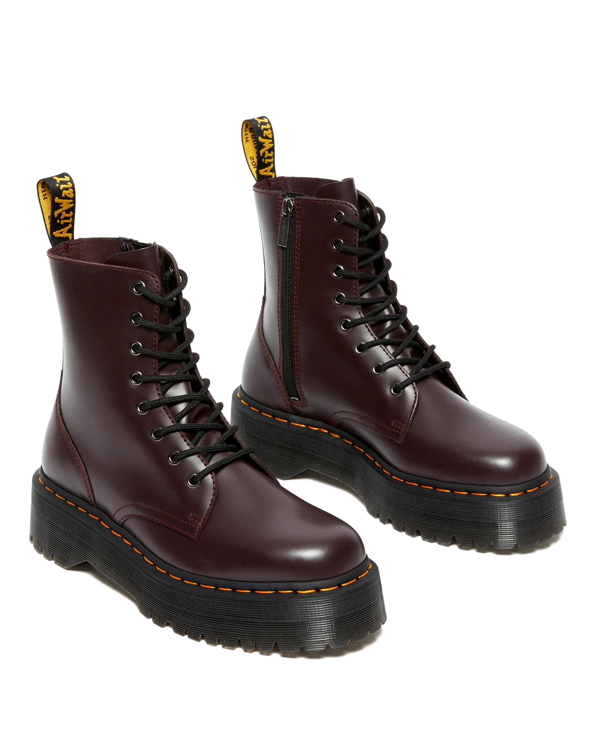 Jadon Boot Smooth Leather Platforms