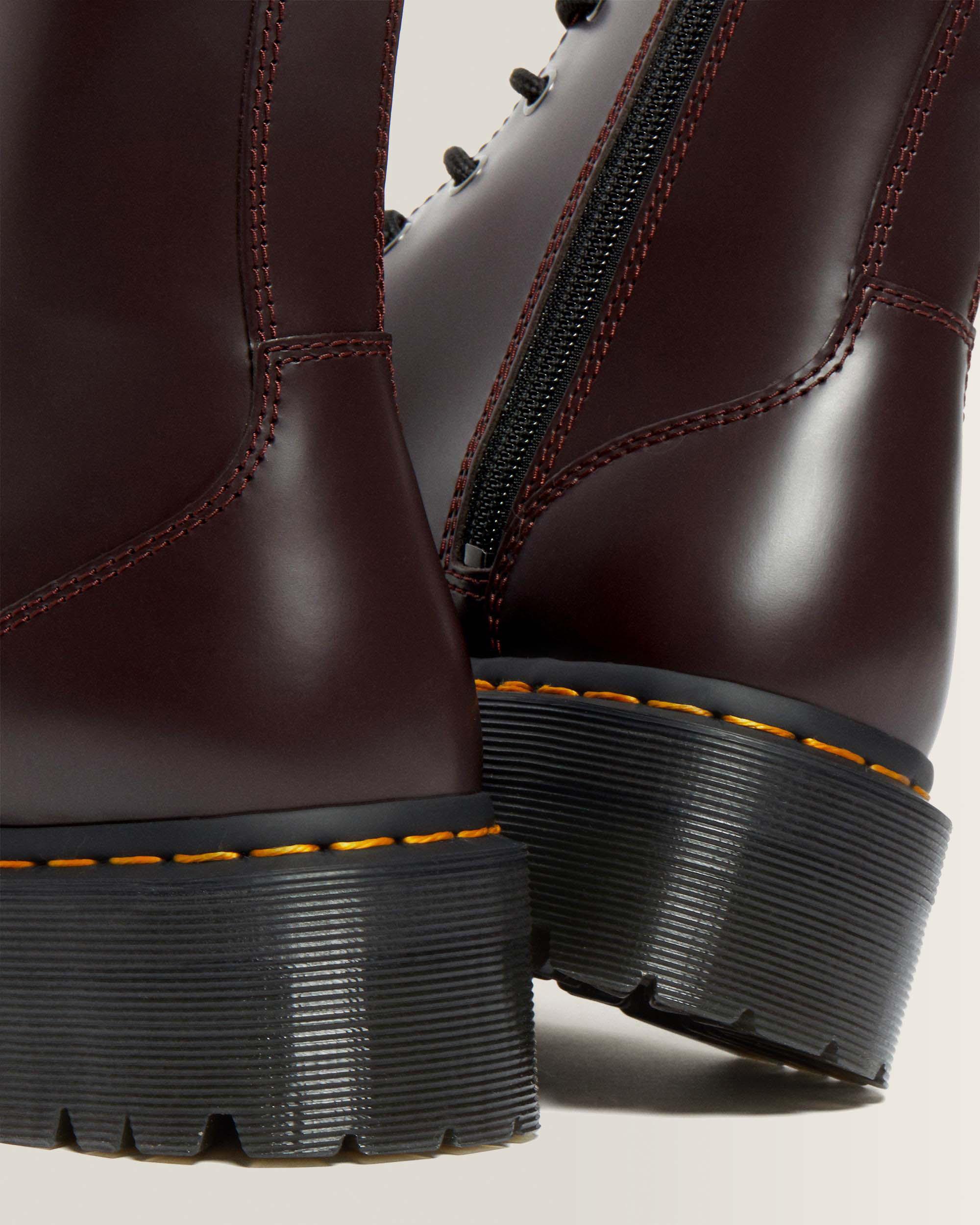 Jadon Boot Smooth Leather Platforms