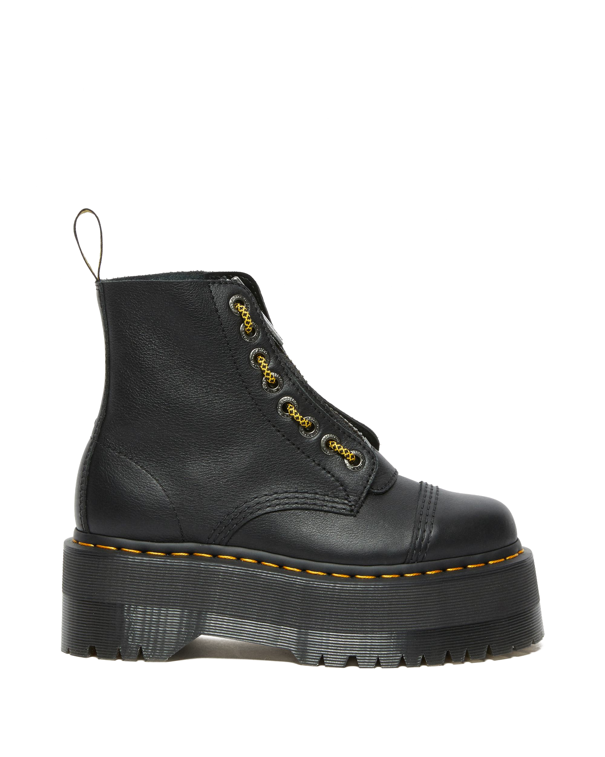 Sinclair Max Pisa Leather Platform Boots