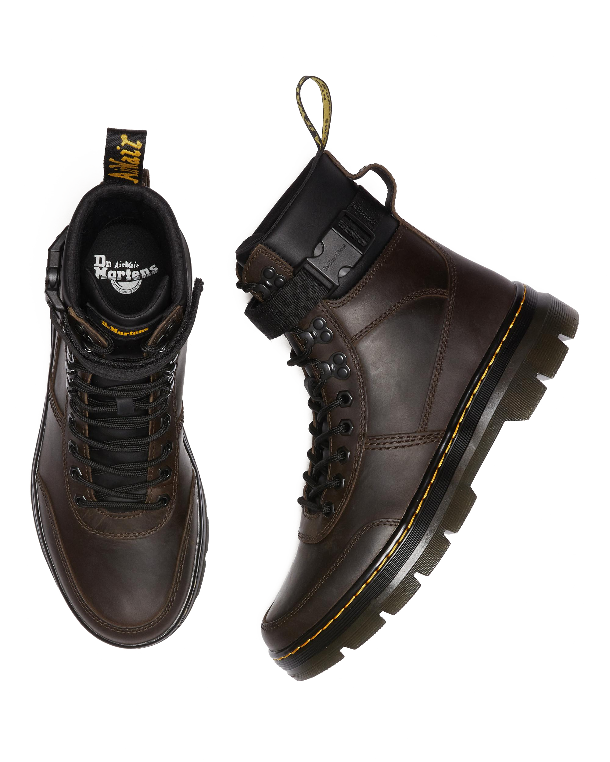 Combs Tech Crazy Horse Leather Casual Boots