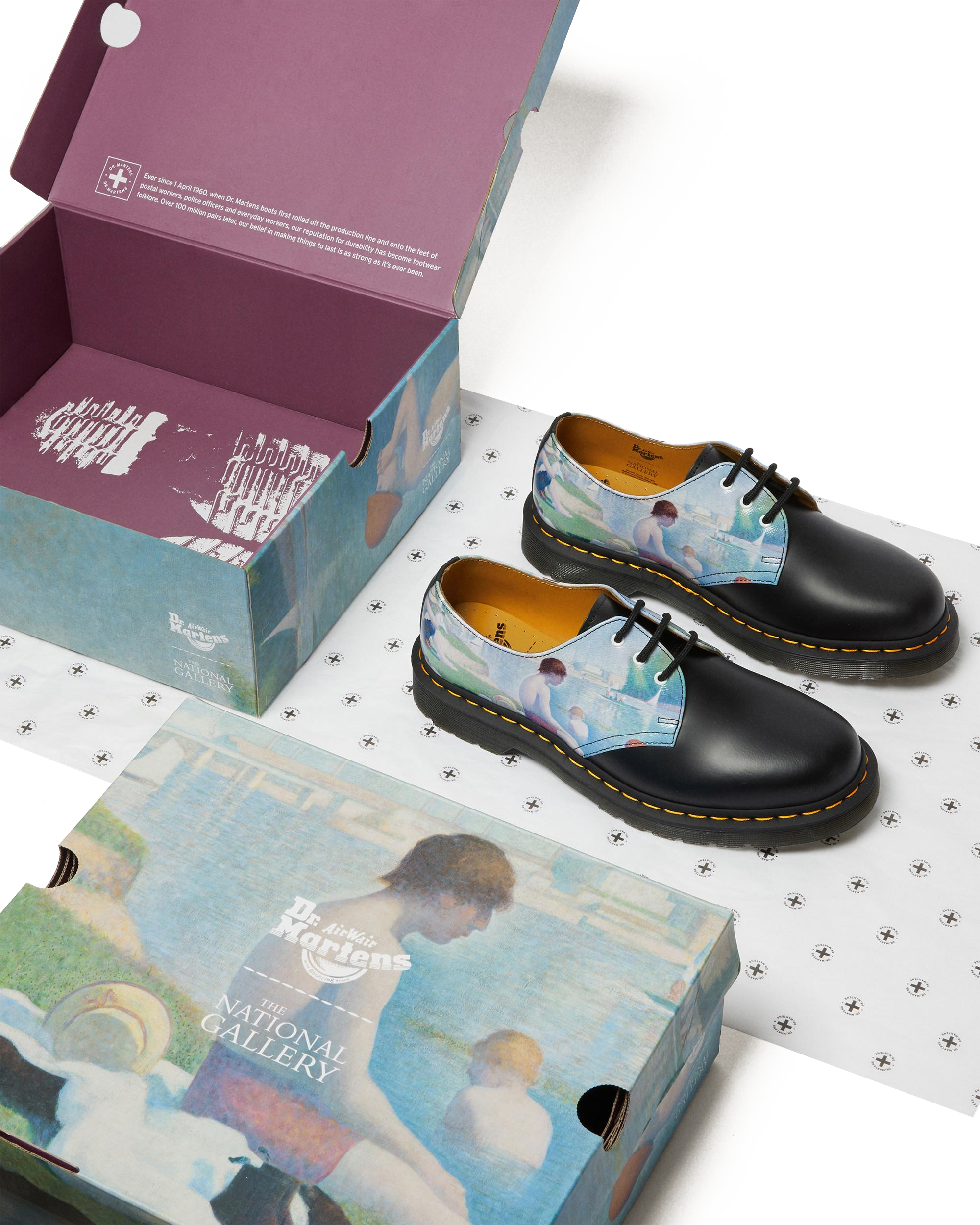 1461 The National Gallery Seurat Oxford Shoes