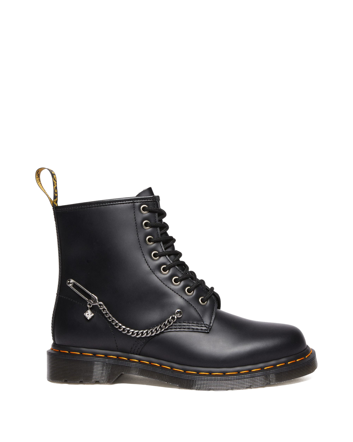 1460 Swarovski Leather Lace Up Boots