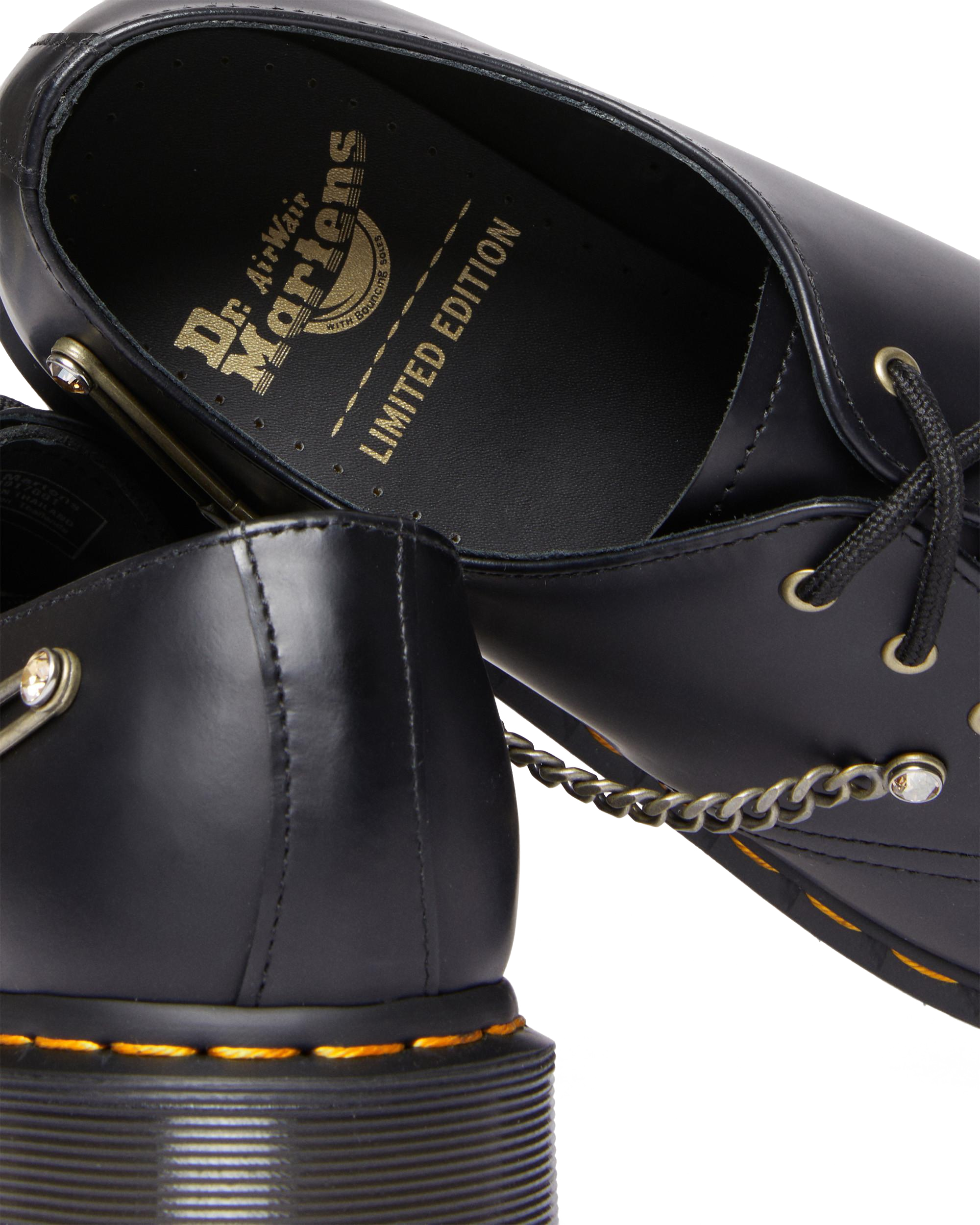 1461 Swarovski Leather Oxford Shoes