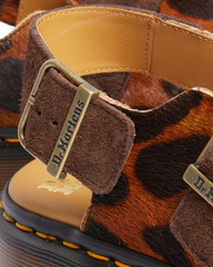 Jorge Made in England Hair On Slingback Mule